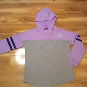 Xersion jacket shirt purple and gray